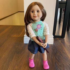 Maplelea 18" Doll Charlsea, Clothing Lot